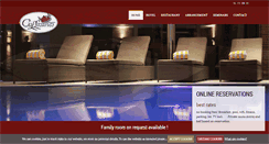 Desktop Screenshot of hotel-callecanes.be